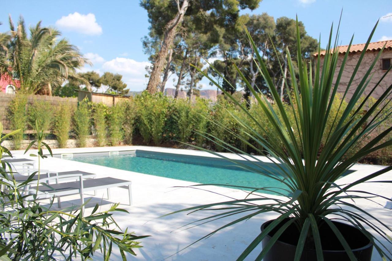 Home Cassis - Maison Les Calanques - Piscine Chauffee A 30C Exterior photo