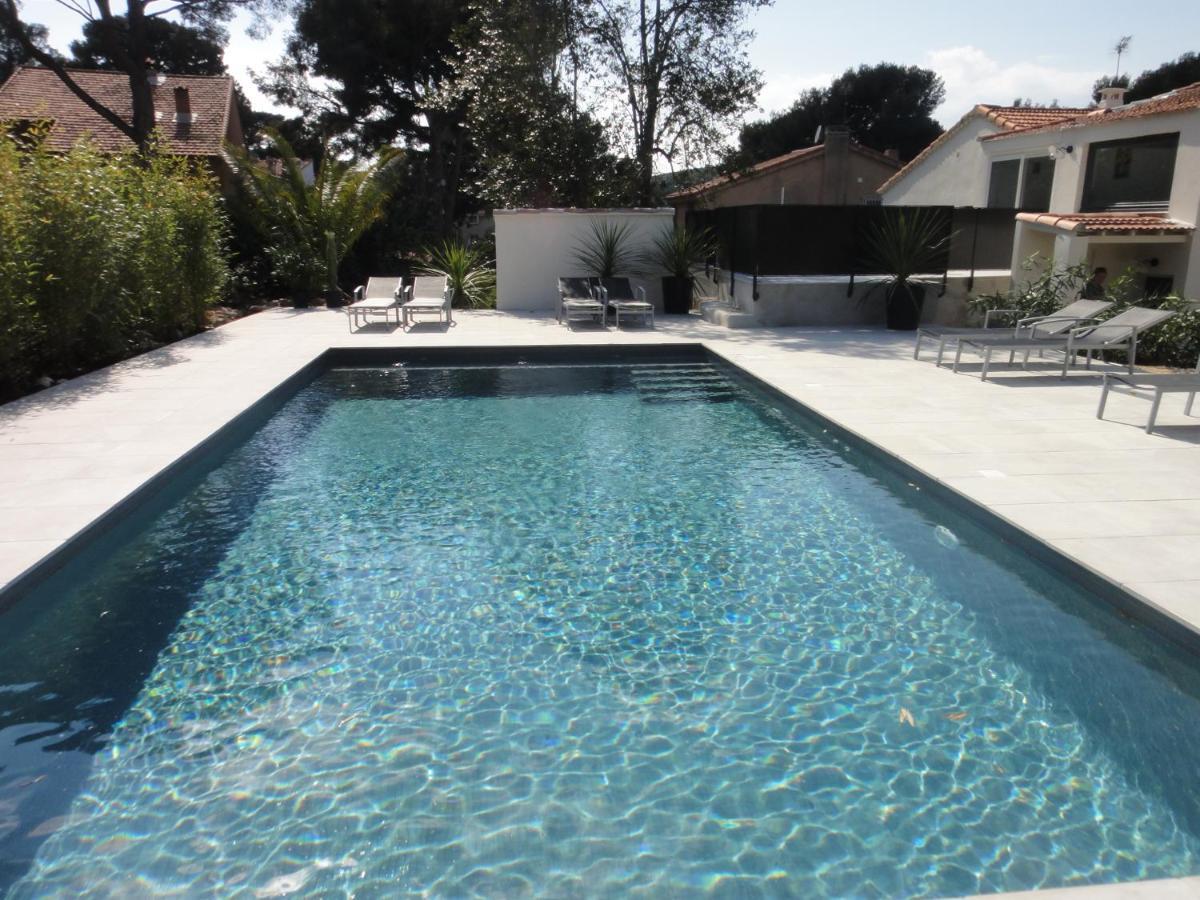 Home Cassis - Maison Les Calanques - Piscine Chauffee A 30C Exterior photo